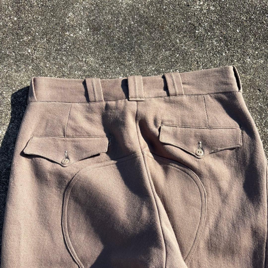 50s vintage HBARC ウールギャバ スラックス ウィップコード