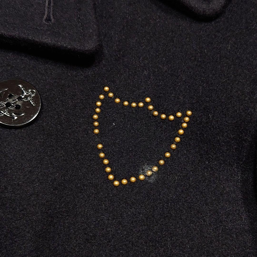 SCHOTT HTC フラワースタッズウールコート USA製 34