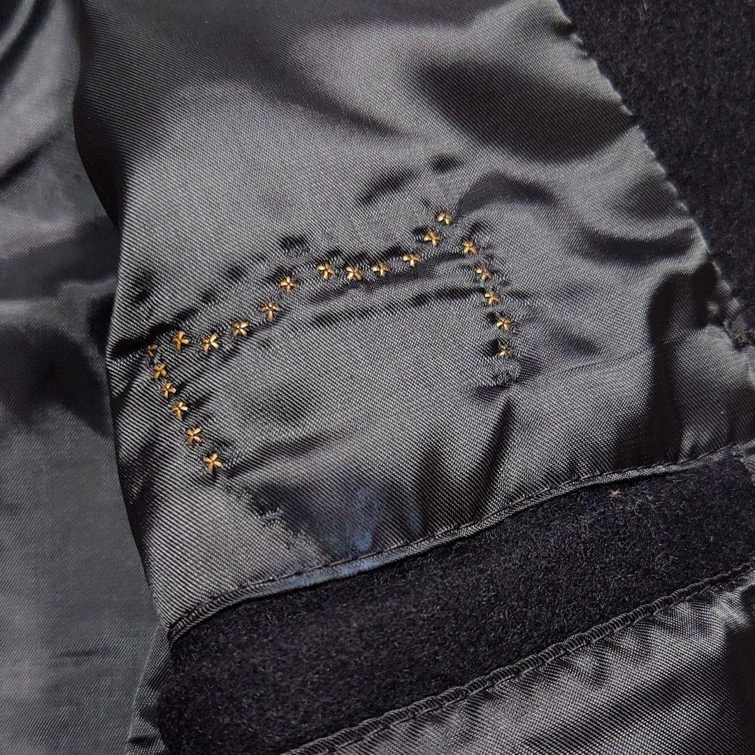 SCHOTT HTC フラワースタッズウールコート USA製 34