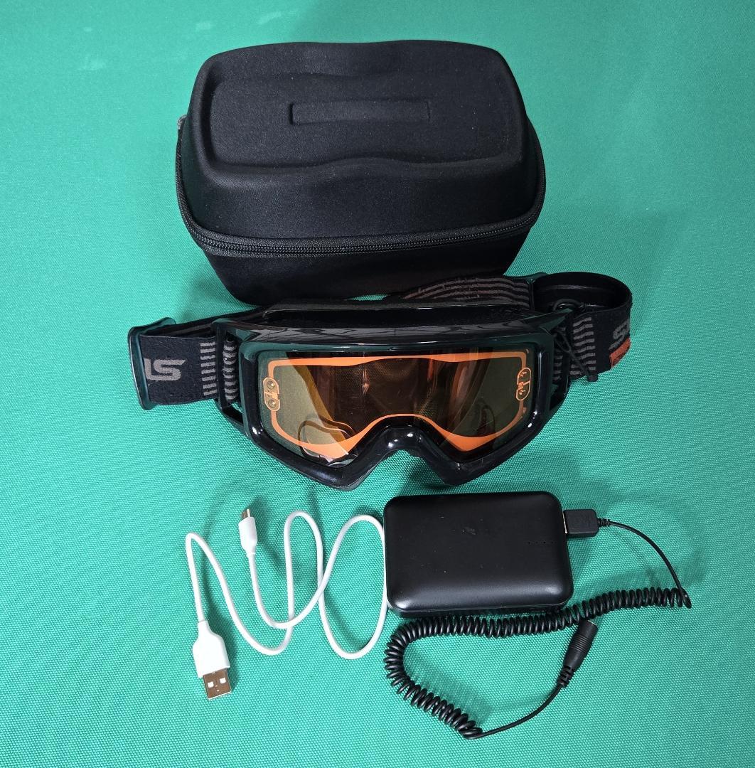 スワンズ　熱線ゴーグル　専用箱付き　専用バッテリー付き