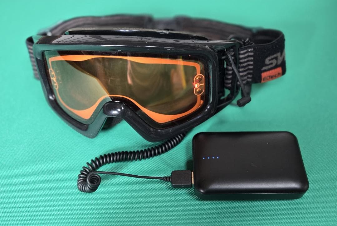 スワンズ　熱線ゴーグル　専用箱付き　専用バッテリー付き