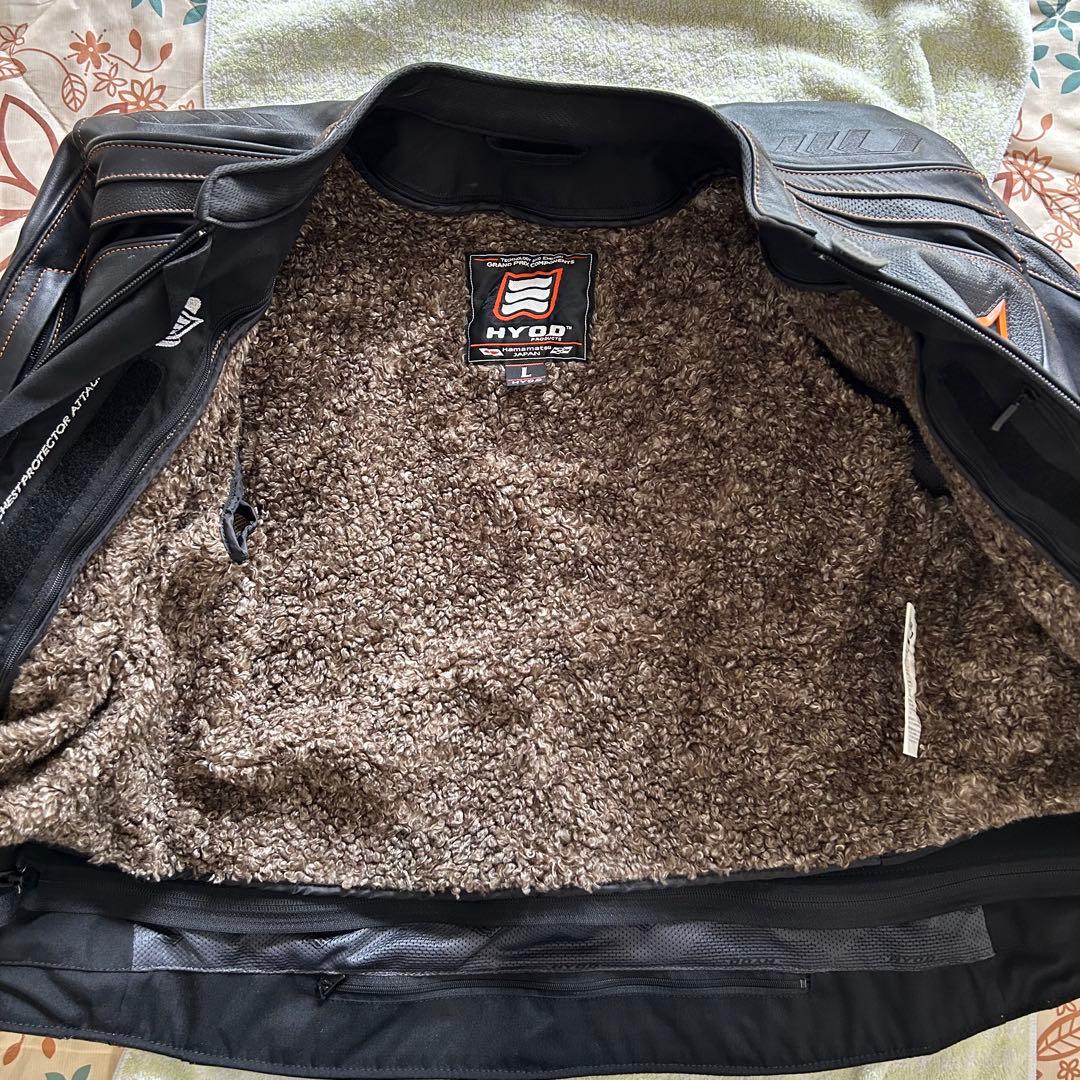 HYOD SpeedStyle レザー バイクジャケット