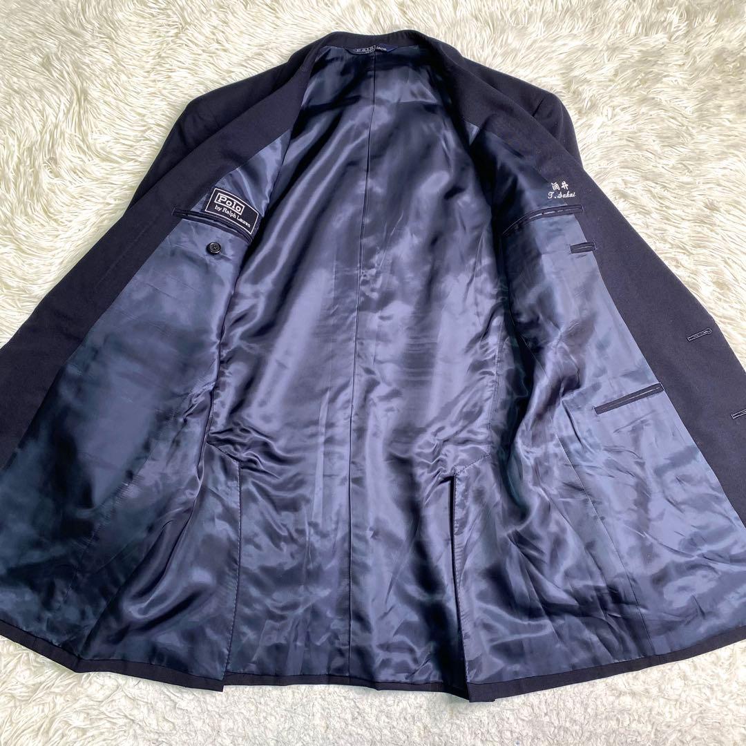 美品✨ラルフローレン スーツ スリーピース セットアップ ネイビー