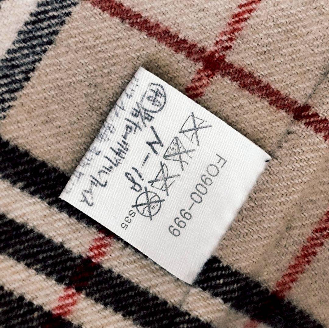 バーバリーロンドン ノバチェック ダブルフェイス リバーコート 黒