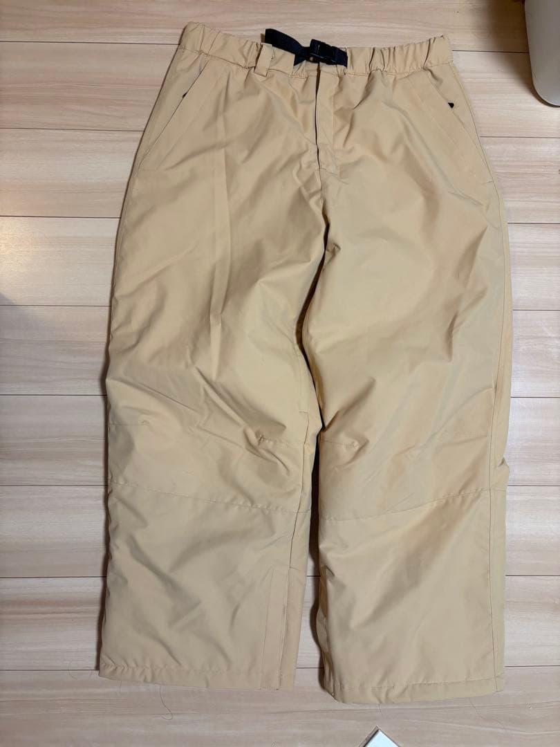 BOADEE ベージュ スノーボードウェア 上下セット