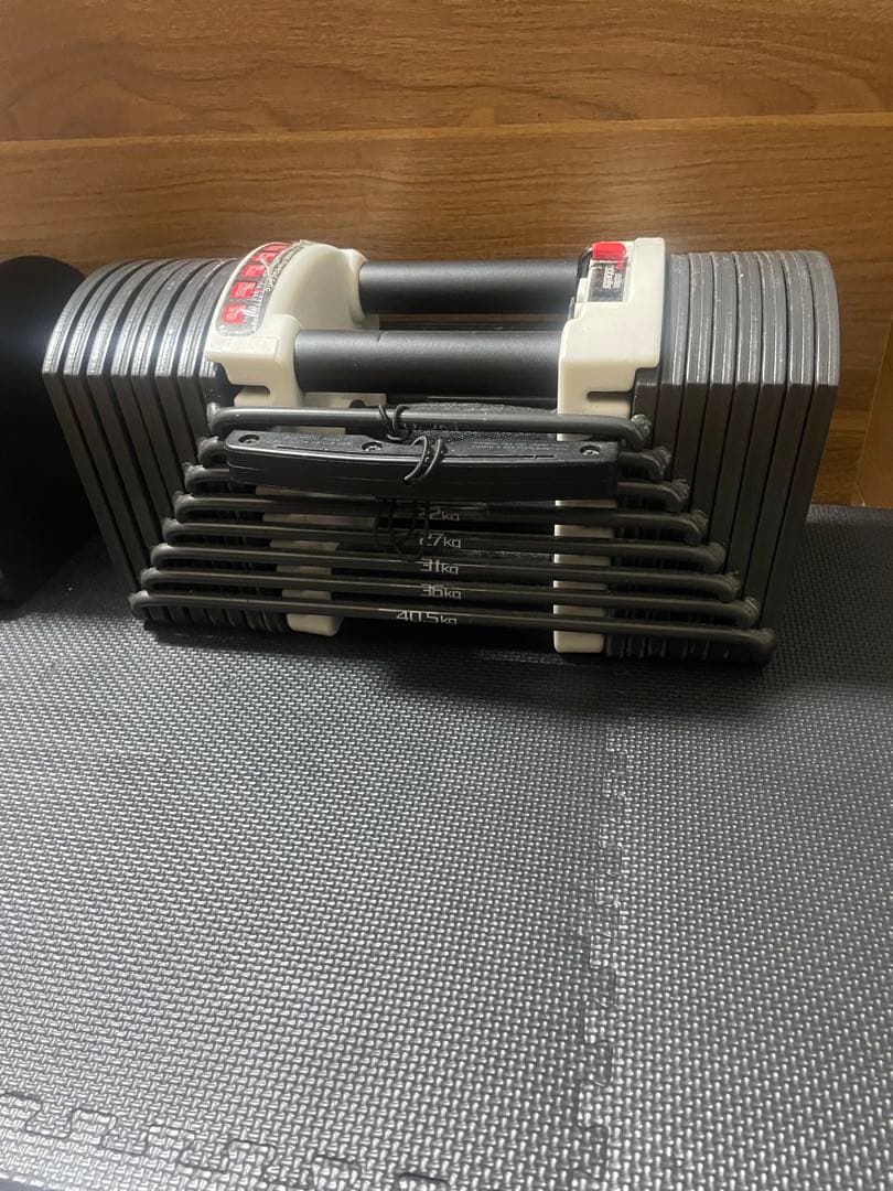 FIELDOOR クイックダンベル/ブロックダンベル 40.5kg　片方のみ