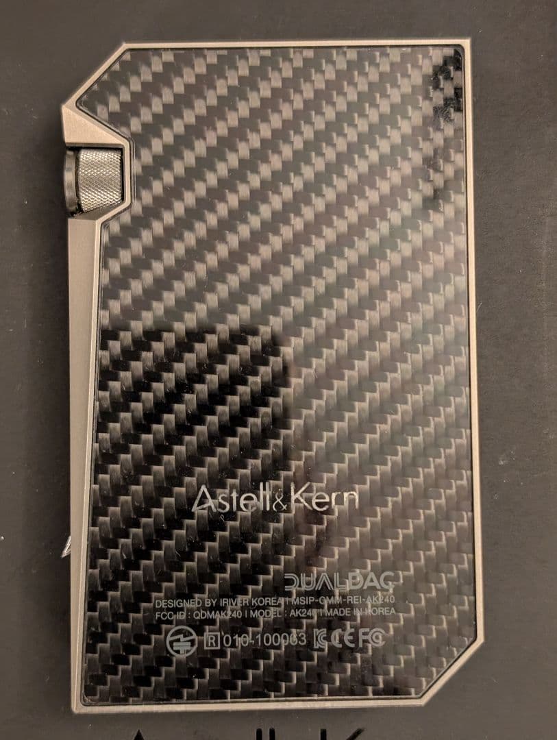 ジャンク品　Astell&Kern デジタルオーディオプレーヤー AK240