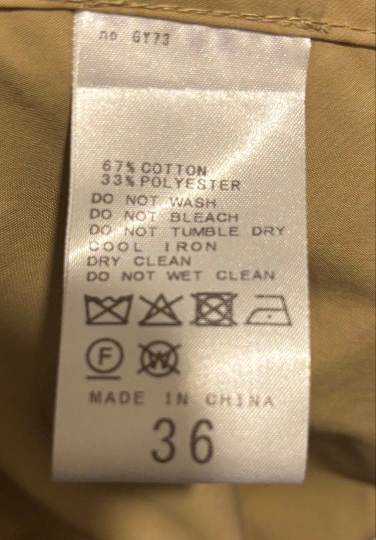 Spick and Span C/Pミドル丈トレンチコート 36サイズ