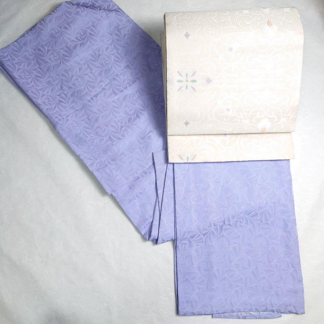 正絹 袋帯 弥栄織物謹製 ぜんまい ヨーロピアン図案 未使用品 スリーシーズン