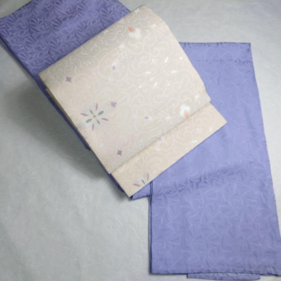 正絹 袋帯 弥栄織物謹製 ぜんまい ヨーロピアン図案 未使用品 スリーシーズン