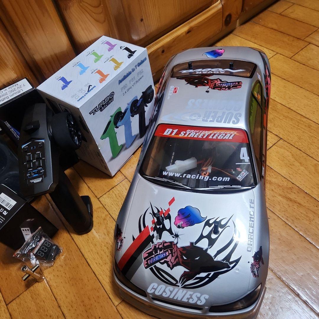 ■専用■　　タミヤ ドリフト ラジコン フルセット　TT01　　シルビア　ボディ