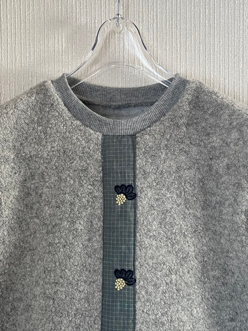 グレー ノースリーブベスト Mサイズ