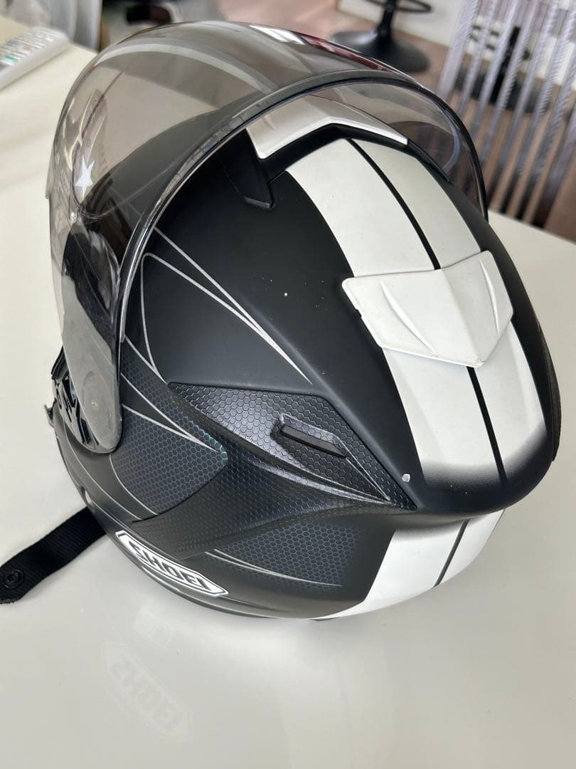 SHOEI J FORCE 4フルフェイスヘルメット ブラック/ホワイトサイズM