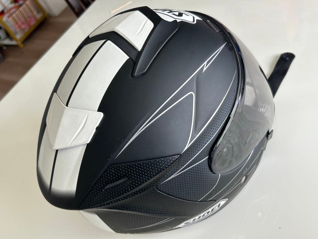 SHOEI J FORCE 4フルフェイスヘルメット ブラック/ホワイトサイズM