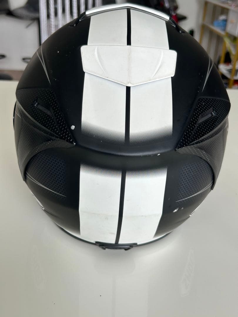 SHOEI J FORCE 4フルフェイスヘルメット ブラック/ホワイトサイズM