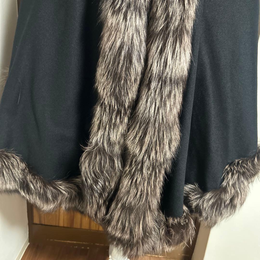 マント　和装コート フリーサイズ　リバーシブル