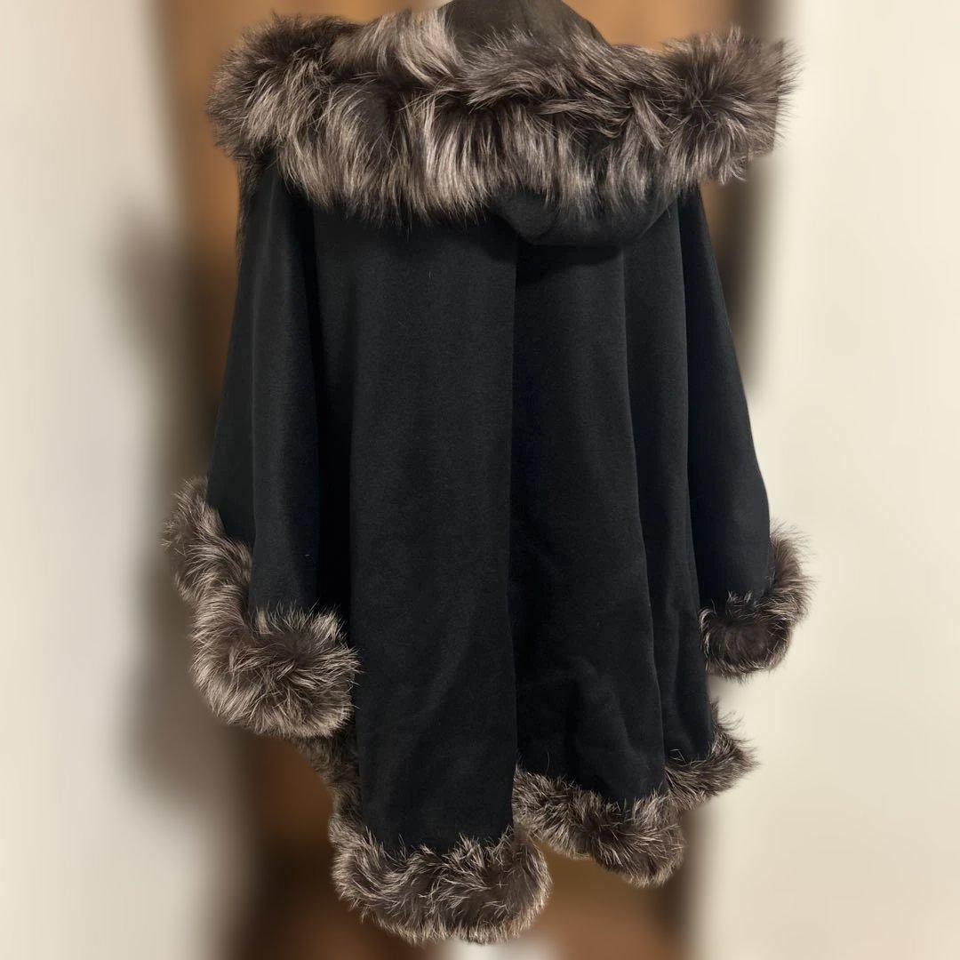 マント　和装コート フリーサイズ　リバーシブル