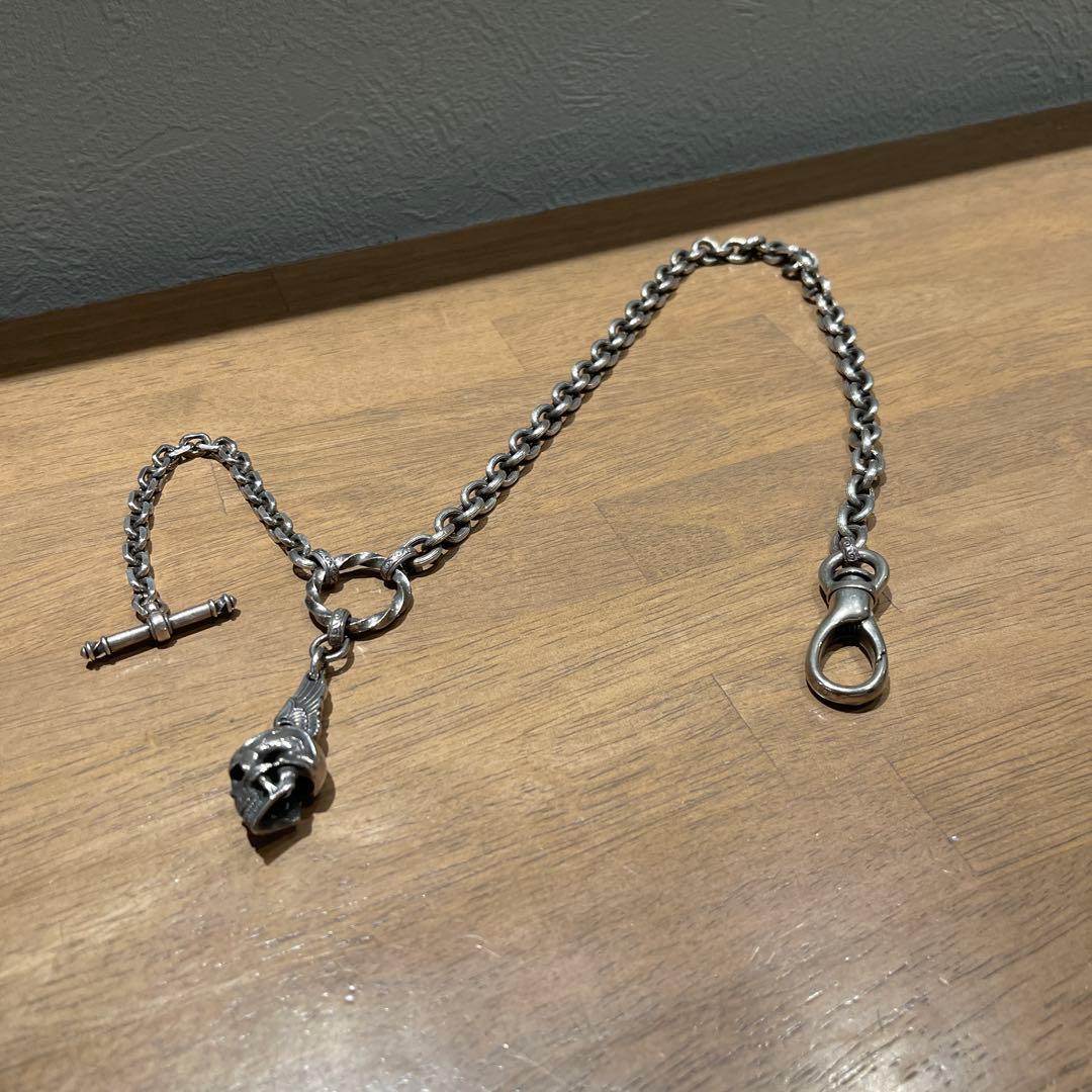 Nemesis ウォレットチェーン　シルバー　真鍮　ネメシス