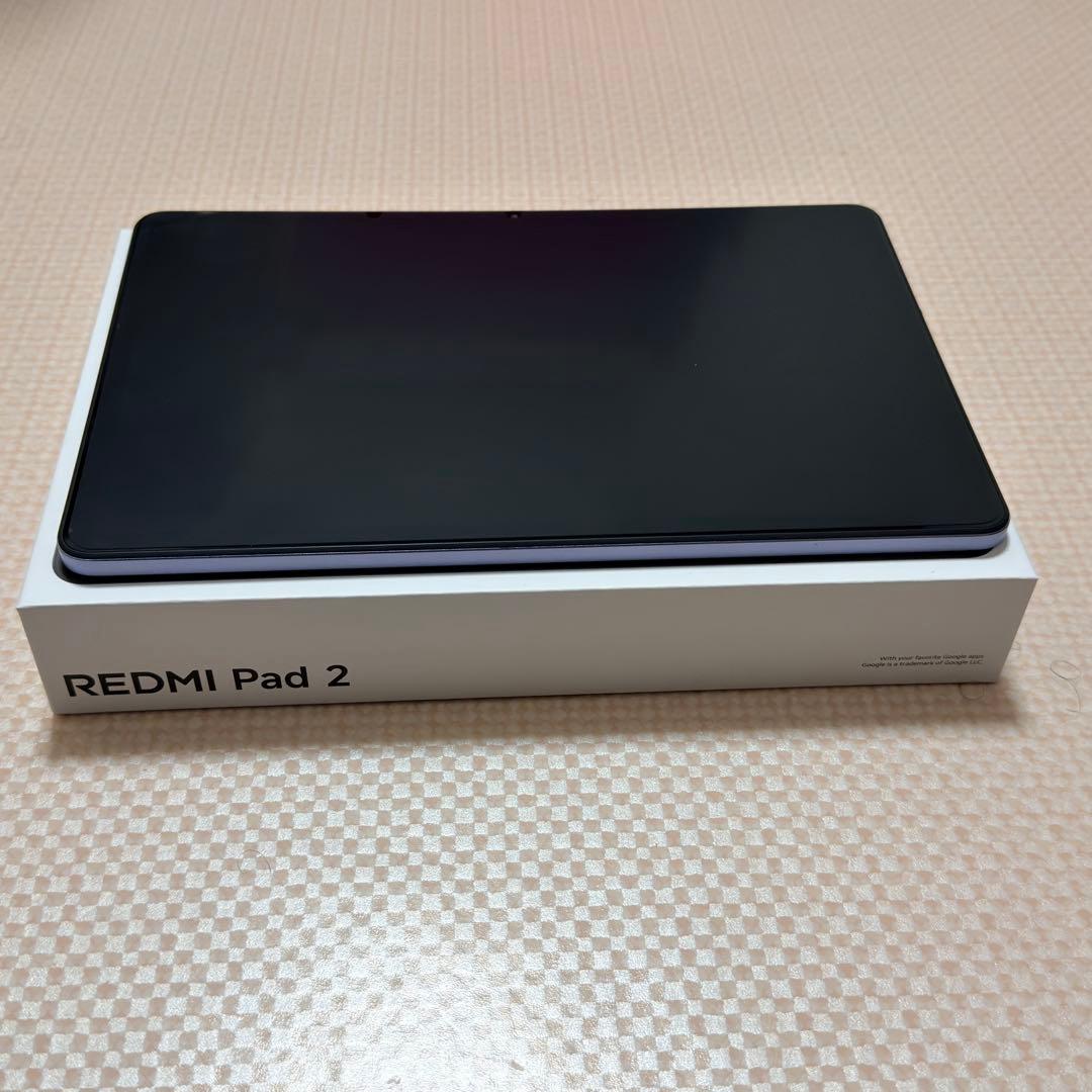 Androidタブレット本体 REDMI Pad 2 6GB + 128GB Lavender Purple