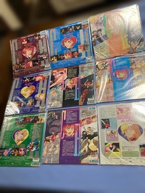 LD 「新キューティーハニー 」 Stage1〜8+特別篇　レア中古品セット