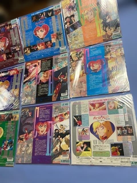 LD 「新キューティーハニー 」 Stage1〜8+特別篇　レア中古品セット