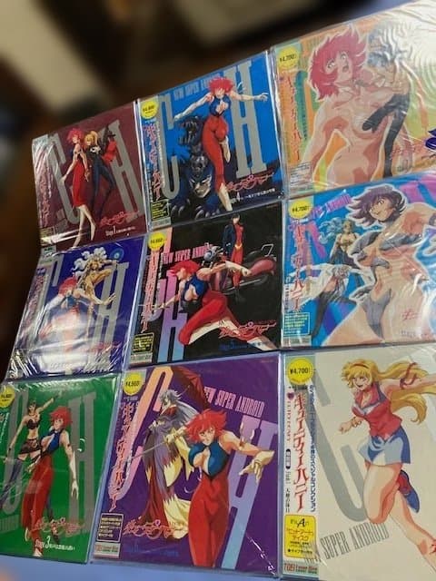 LD 「新キューティーハニー 」 Stage1〜8+特別篇　レア中古品セット