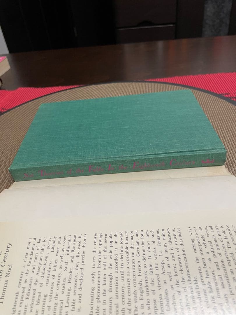 Theories Of the Fable In the Eighteenth…