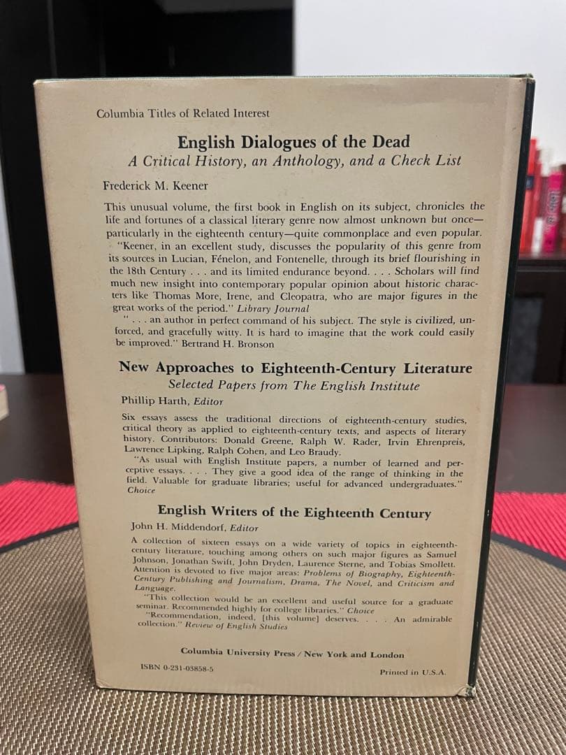 Theories Of the Fable In the Eighteenth…