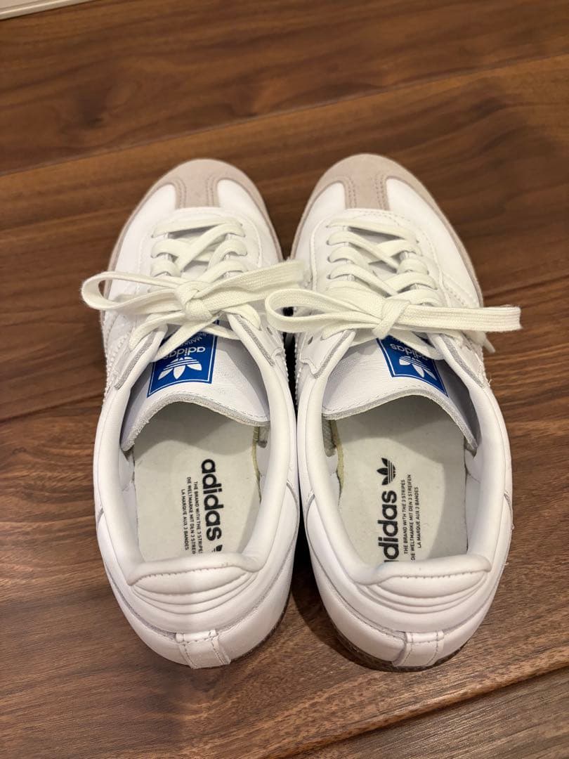 adidas アディダス samba ホワイト 24.0
