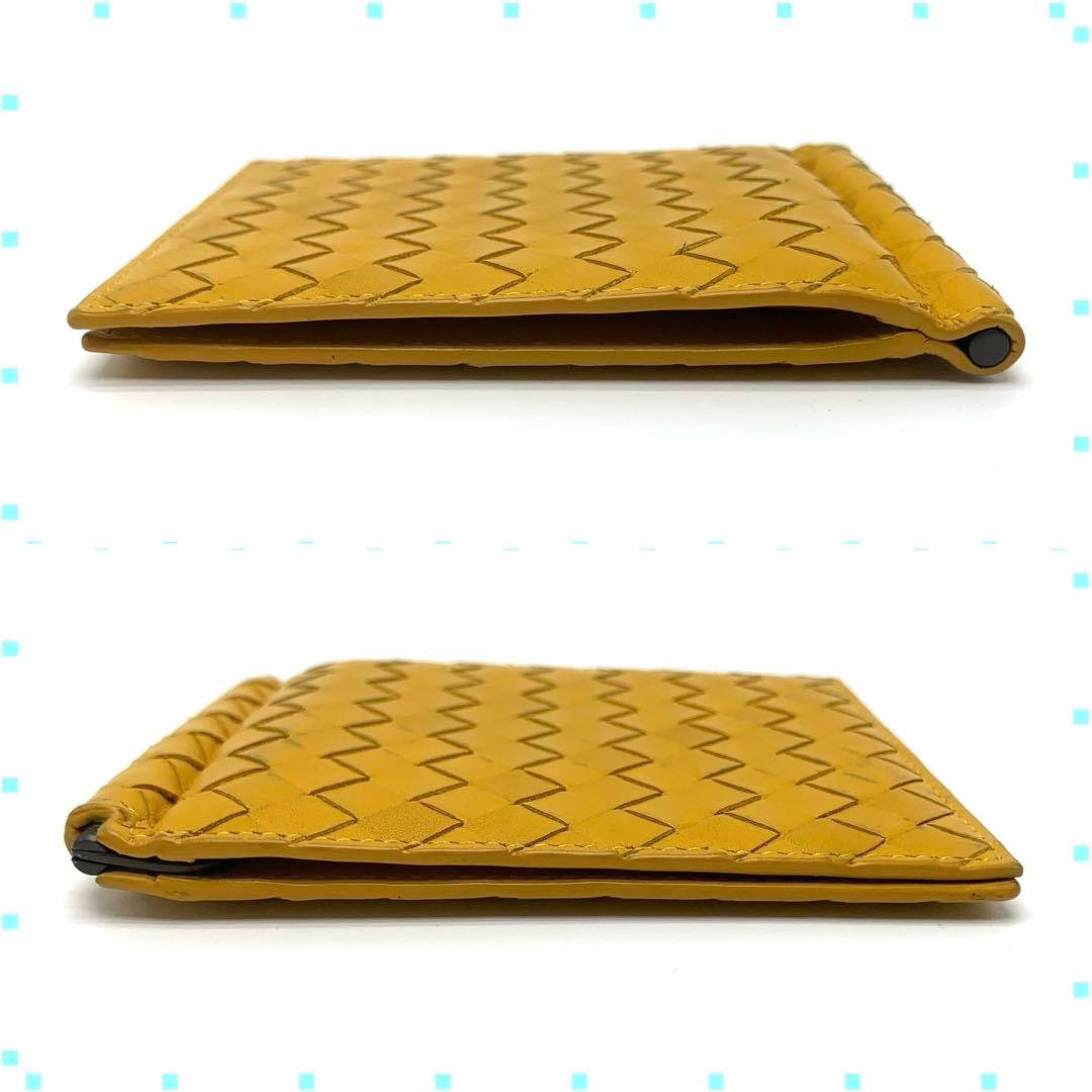 BOTTEGA VENETA イントレチャート マネークリップ イエロー