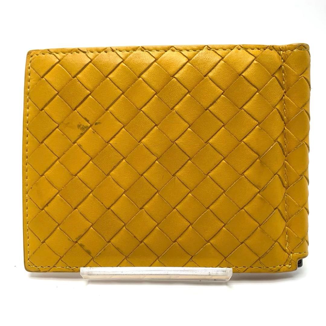 BOTTEGA VENETA イントレチャート マネークリップ イエロー