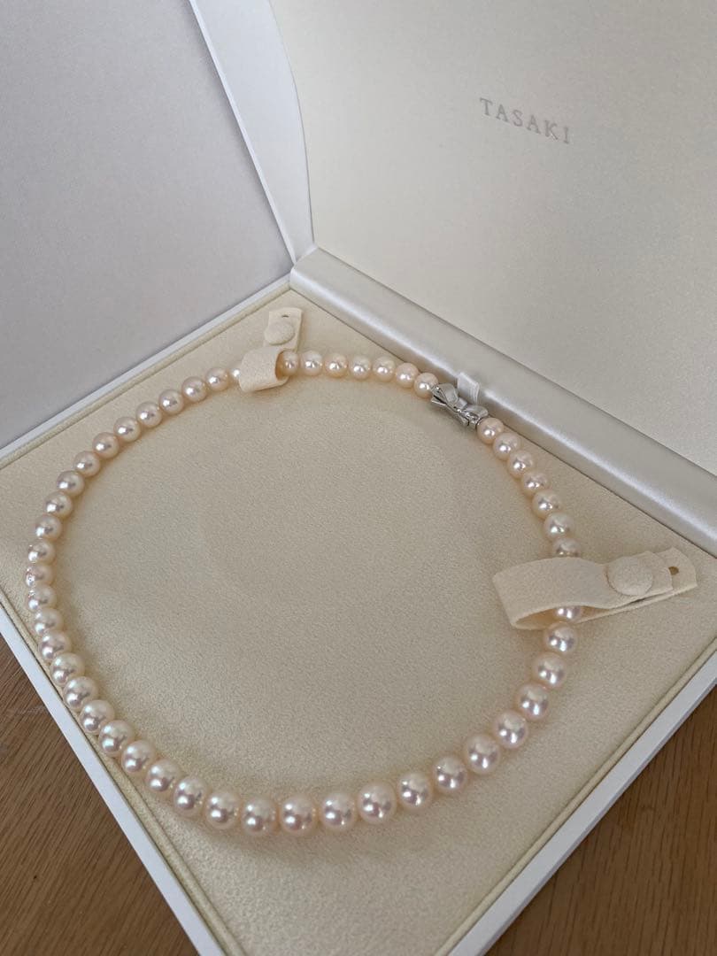 ♡です‼️ 現行品　TASAKIパールネックレス