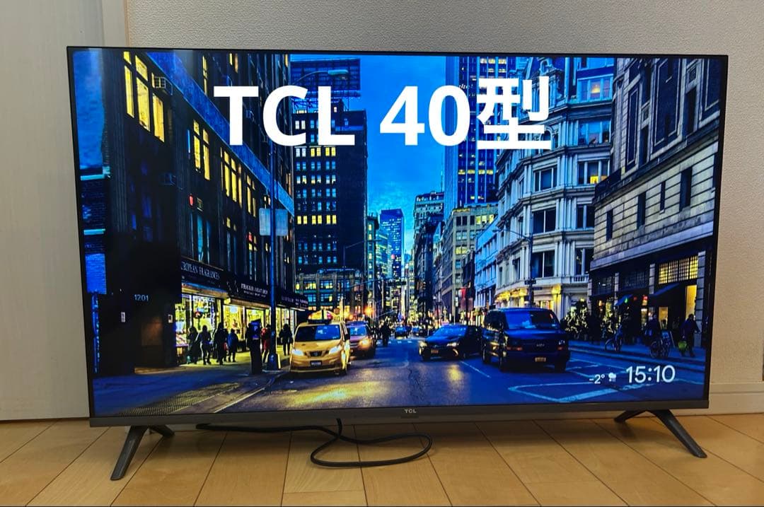 TCL 40L5A6 2023年製Wチューナー液晶テレビ GoogleTV