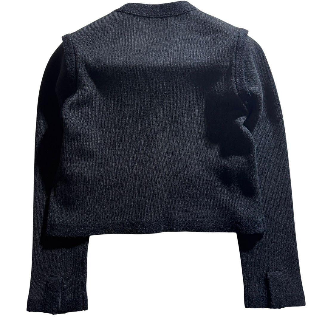 ✨美品✨カレンソロジー ベルボーイ ニット ノーカラージャケット F　黒