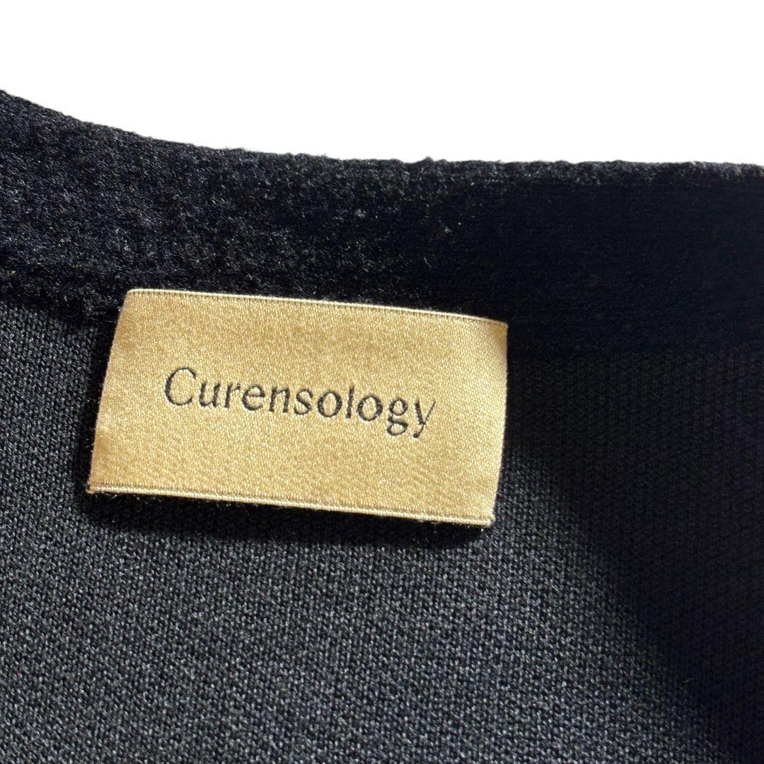 ✨美品✨カレンソロジー ベルボーイ ニット ノーカラージャケット F　黒