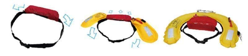 新品未使用 Bluestorm 膨張式ライフジャケット BSJ-9320RSⅡ