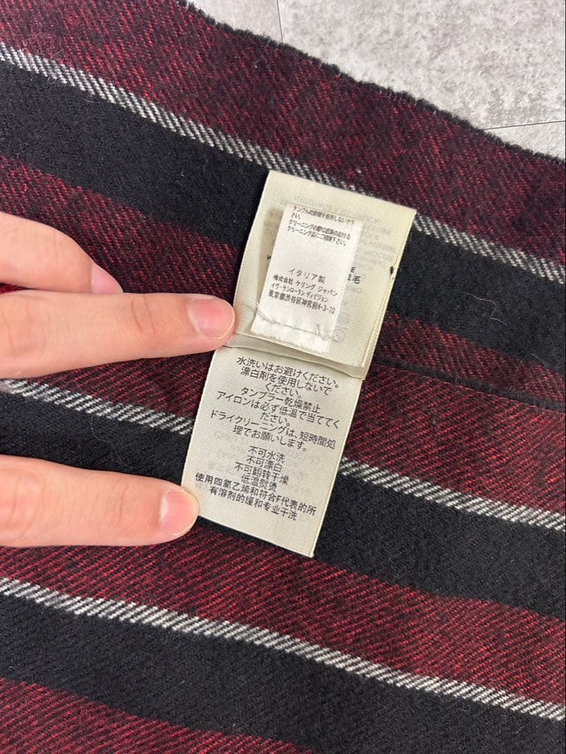 Saint Laurent Paris AW16 フリンジ　マフラー