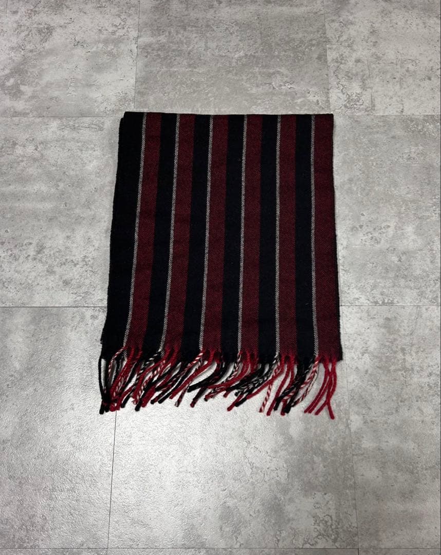 Saint Laurent Paris AW16 フリンジ　マフラー