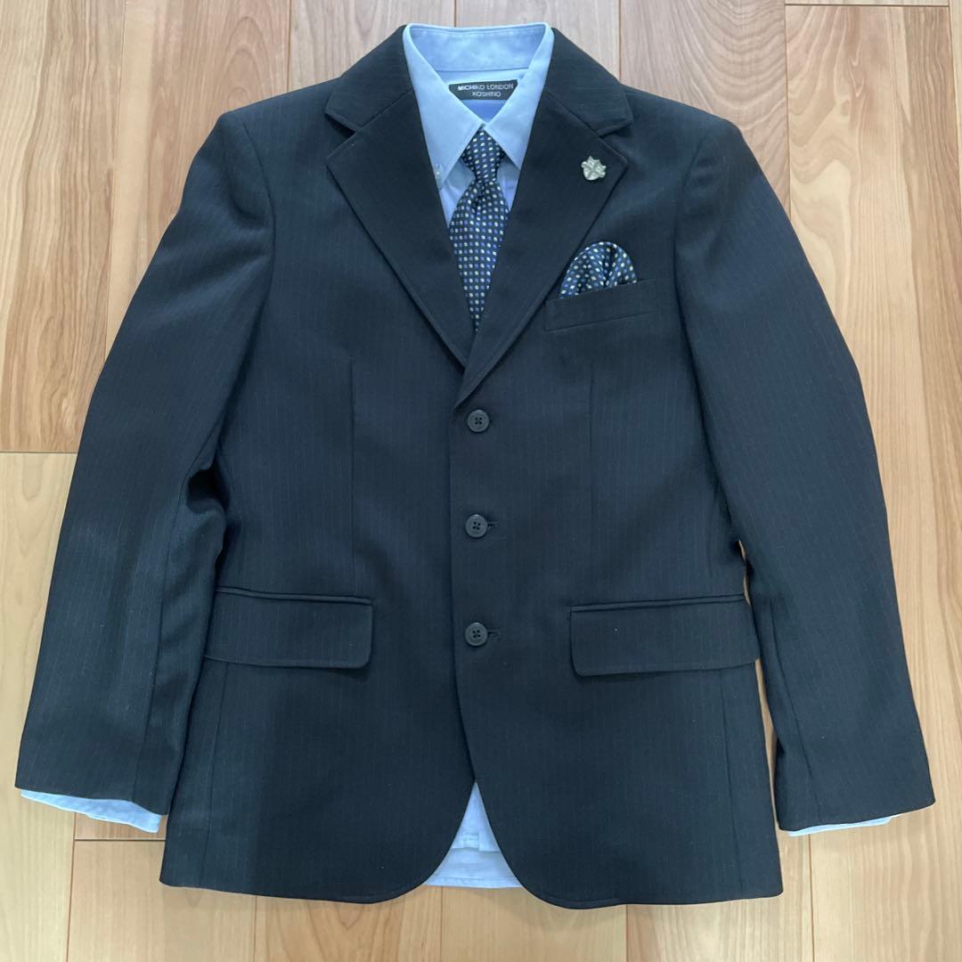 ミチコ　ロンドン　コシノ　スーツ　卒業式　160cm 男の子　MICHIKO