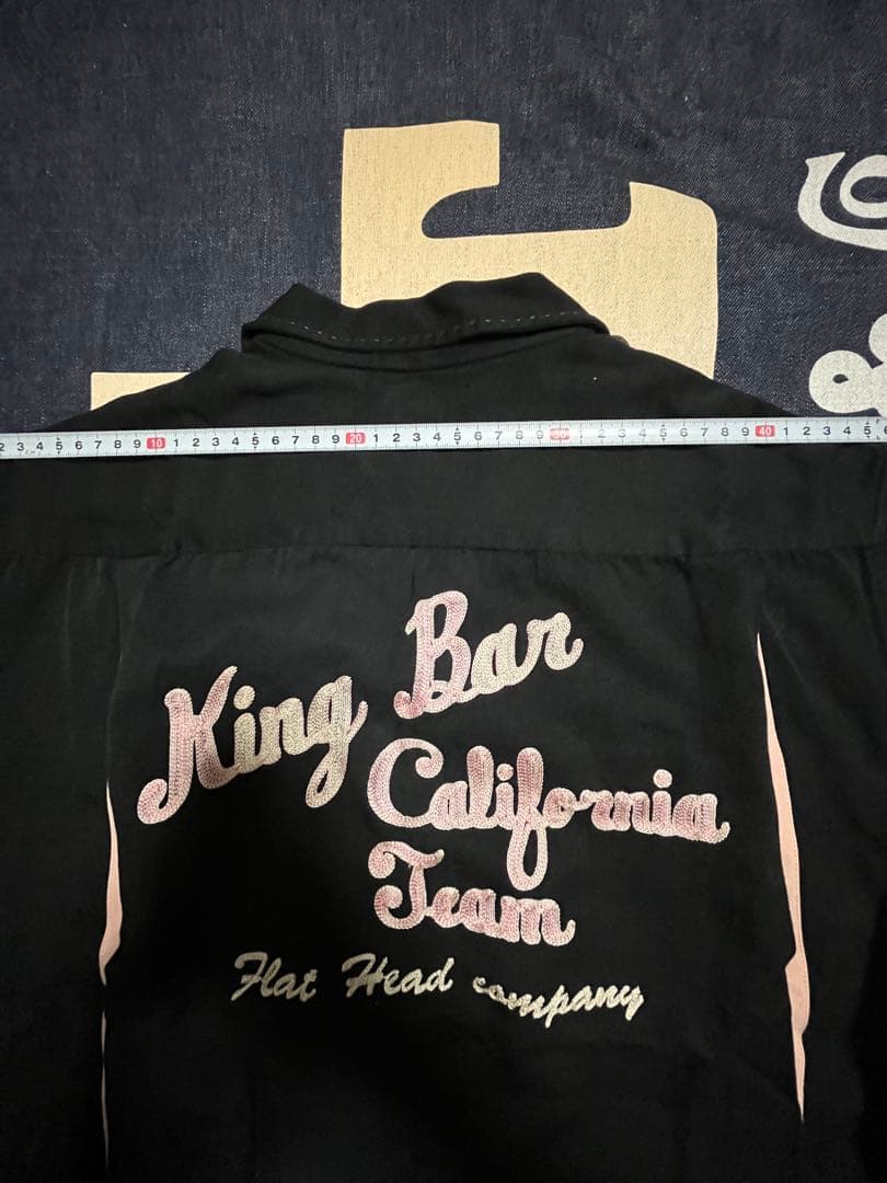 フラットヘッド King Bar 初代 ボウリングシャツ