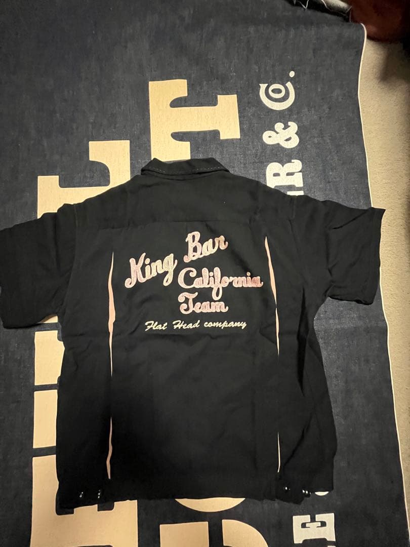 フラットヘッド King Bar 初代 ボウリングシャツ
