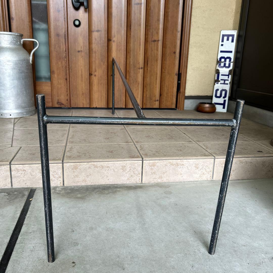【ラスト1点】インダストリアル スラントハンガー アイアンラック シャビー 無骨