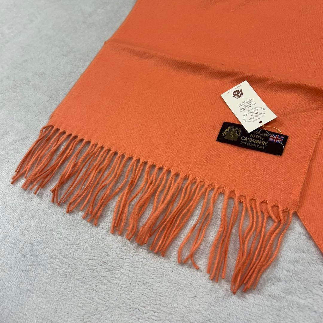 K796 新品未使用 カシミヤ カシミヤ100% タグ付き マフラー レディース