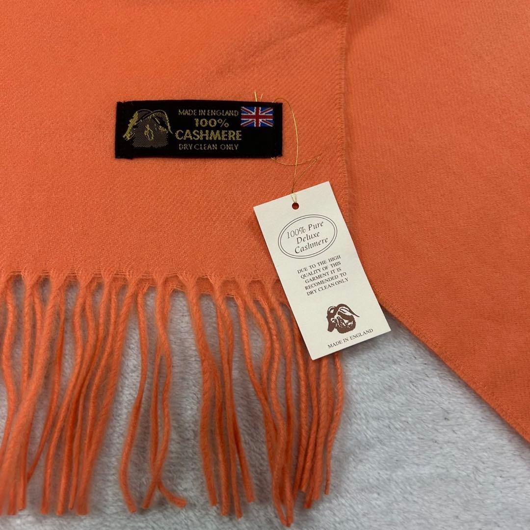 K796 新品未使用 カシミヤ カシミヤ100% タグ付き マフラー レディース