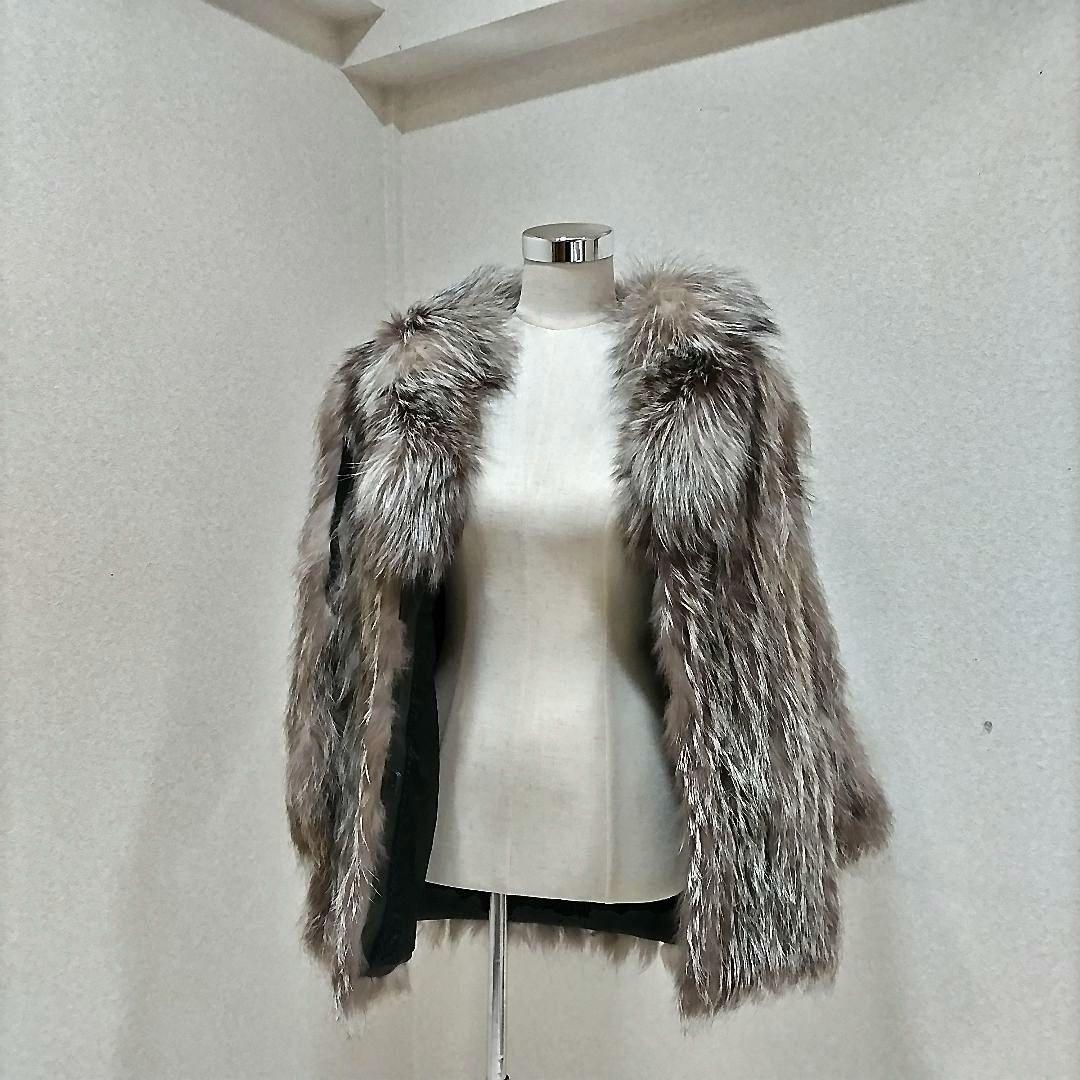 佐賀フォックス　サイズ9　毛皮コート