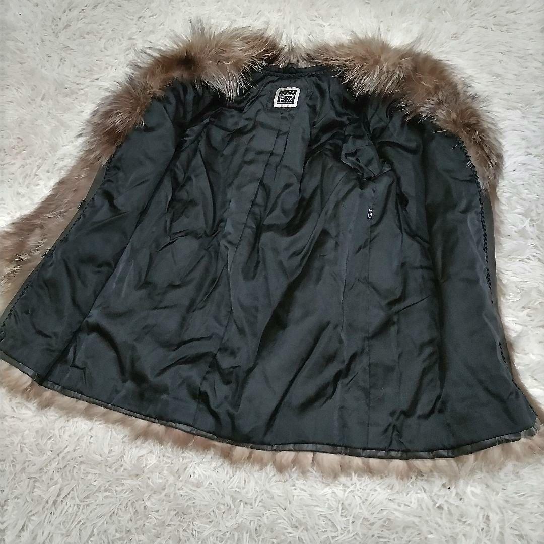 佐賀フォックス　サイズ9　毛皮コート