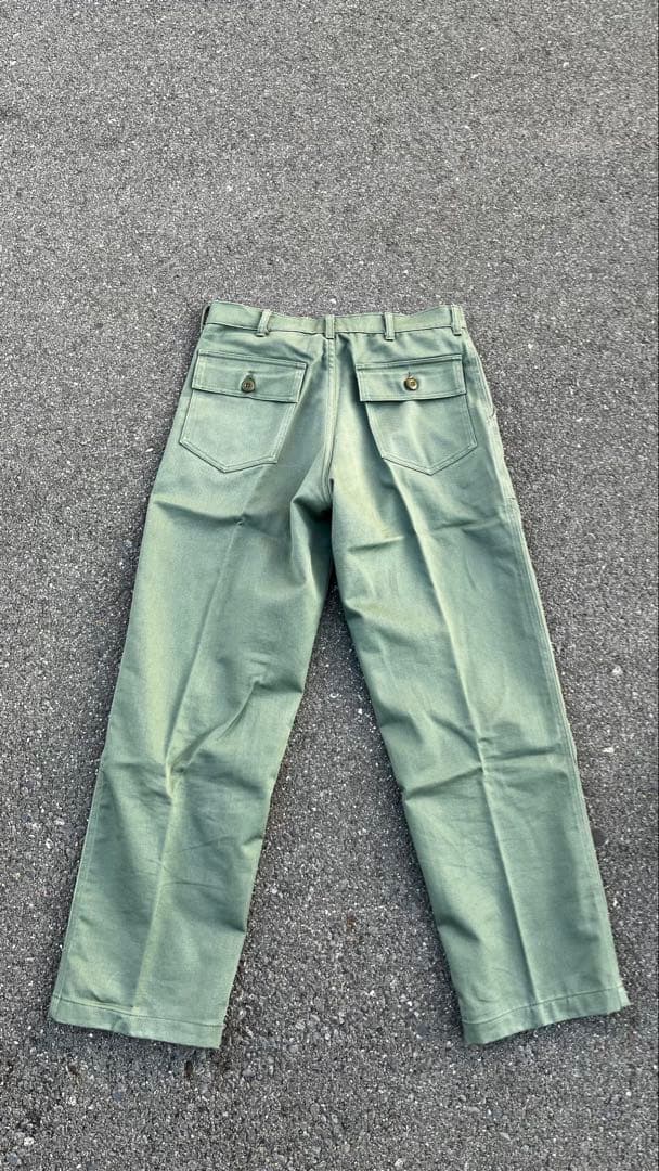 【デッドストック】60s USミリタリー ベイカーパンツ 32x30
