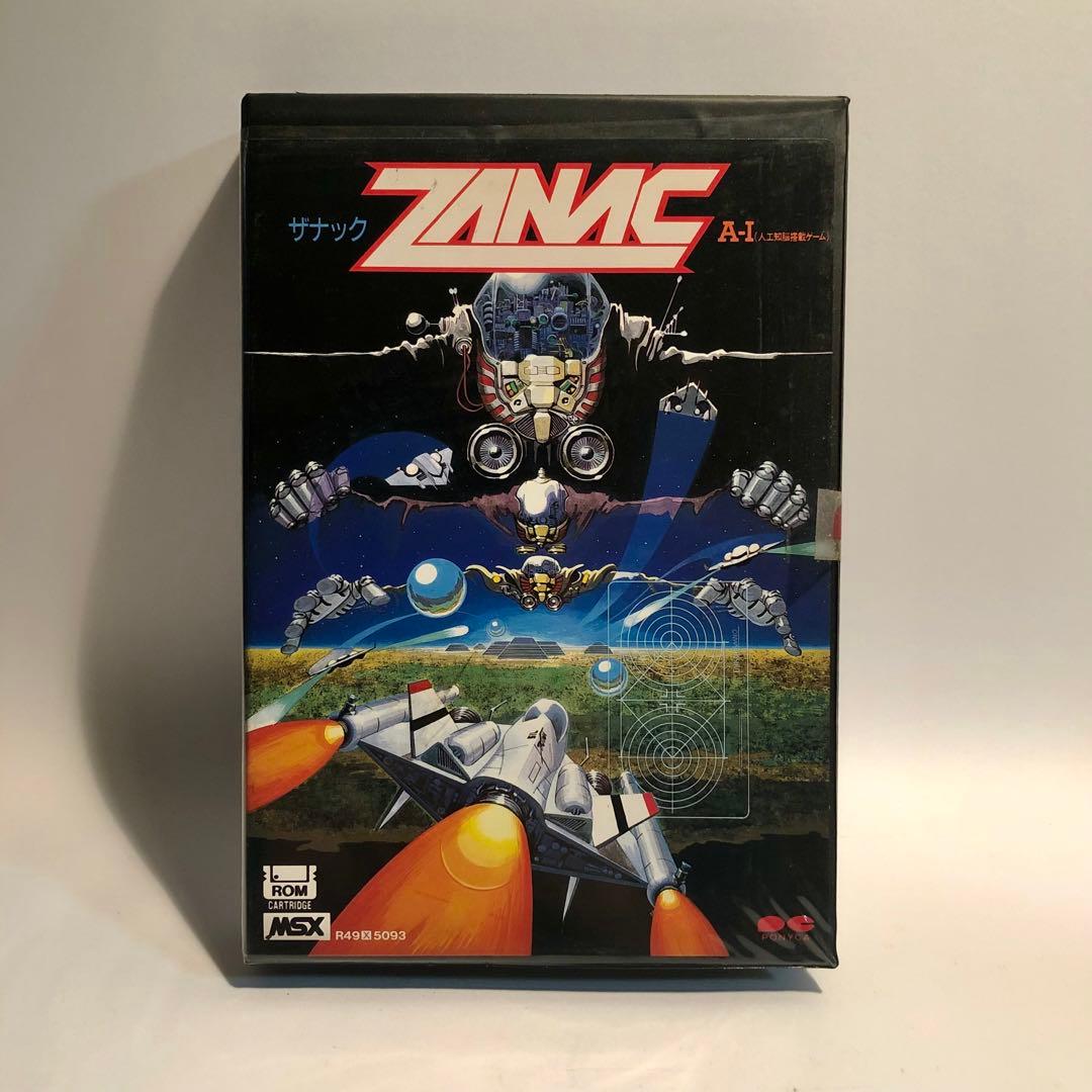 ZANAC ザナック MSX カートリッジ