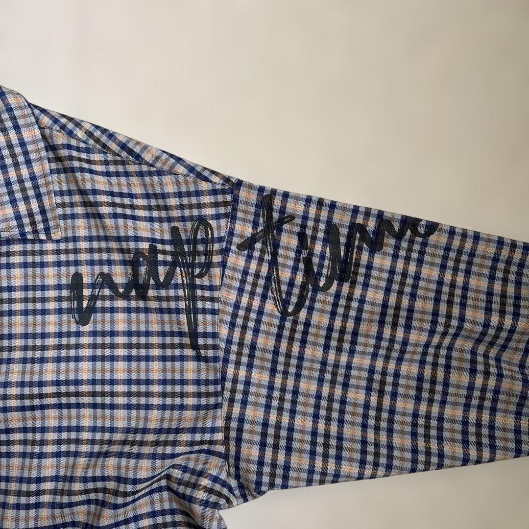 Naptime チェック柄コーチジャケット Fサイズ