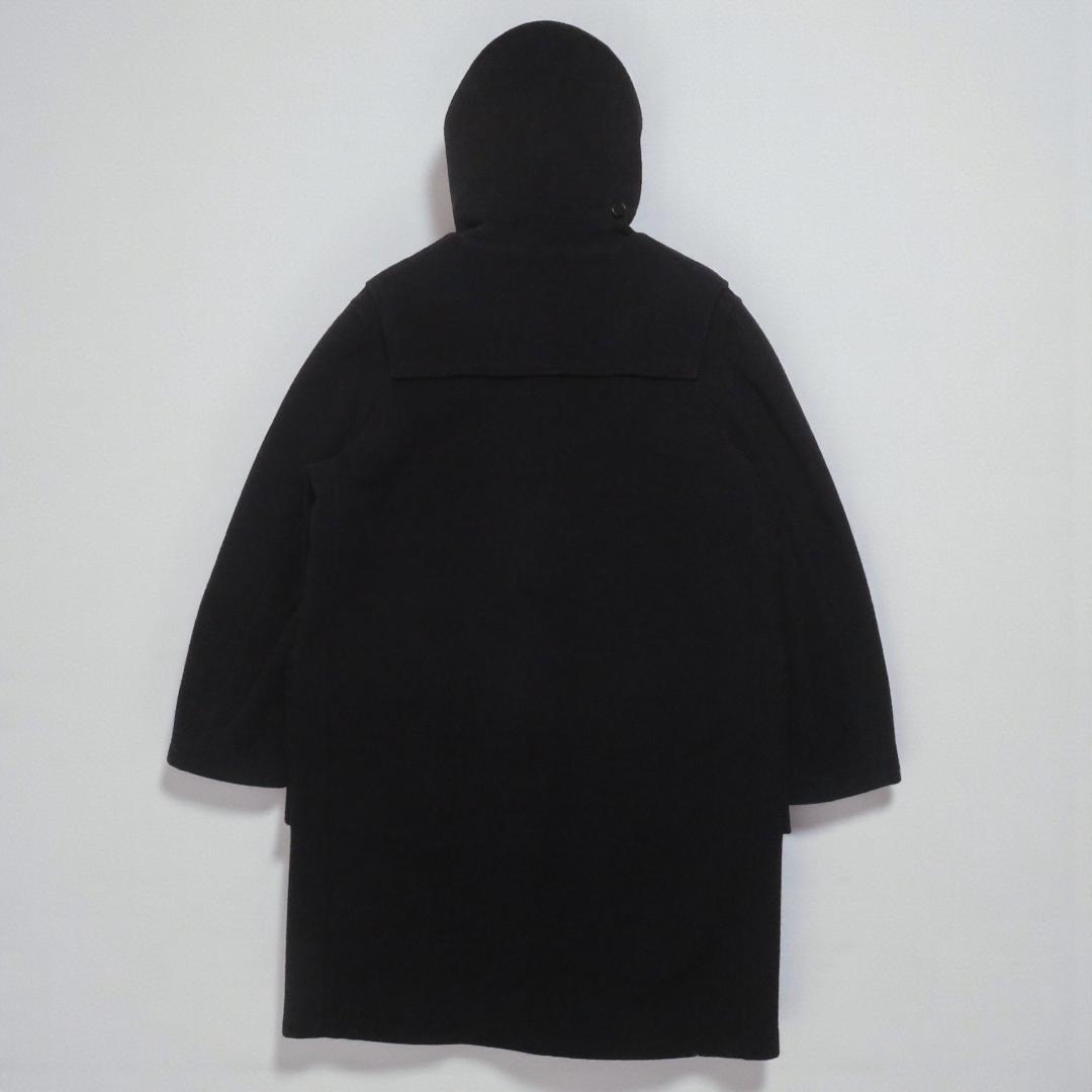 グローバーオール 英国製 ダッフルコート 濃紺 EUR44 ロング丈 ネイビー